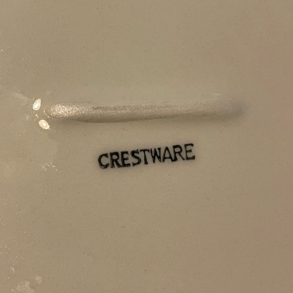 Crest ware Oval platter size 12 by 9 inches - Picture 8 of 15